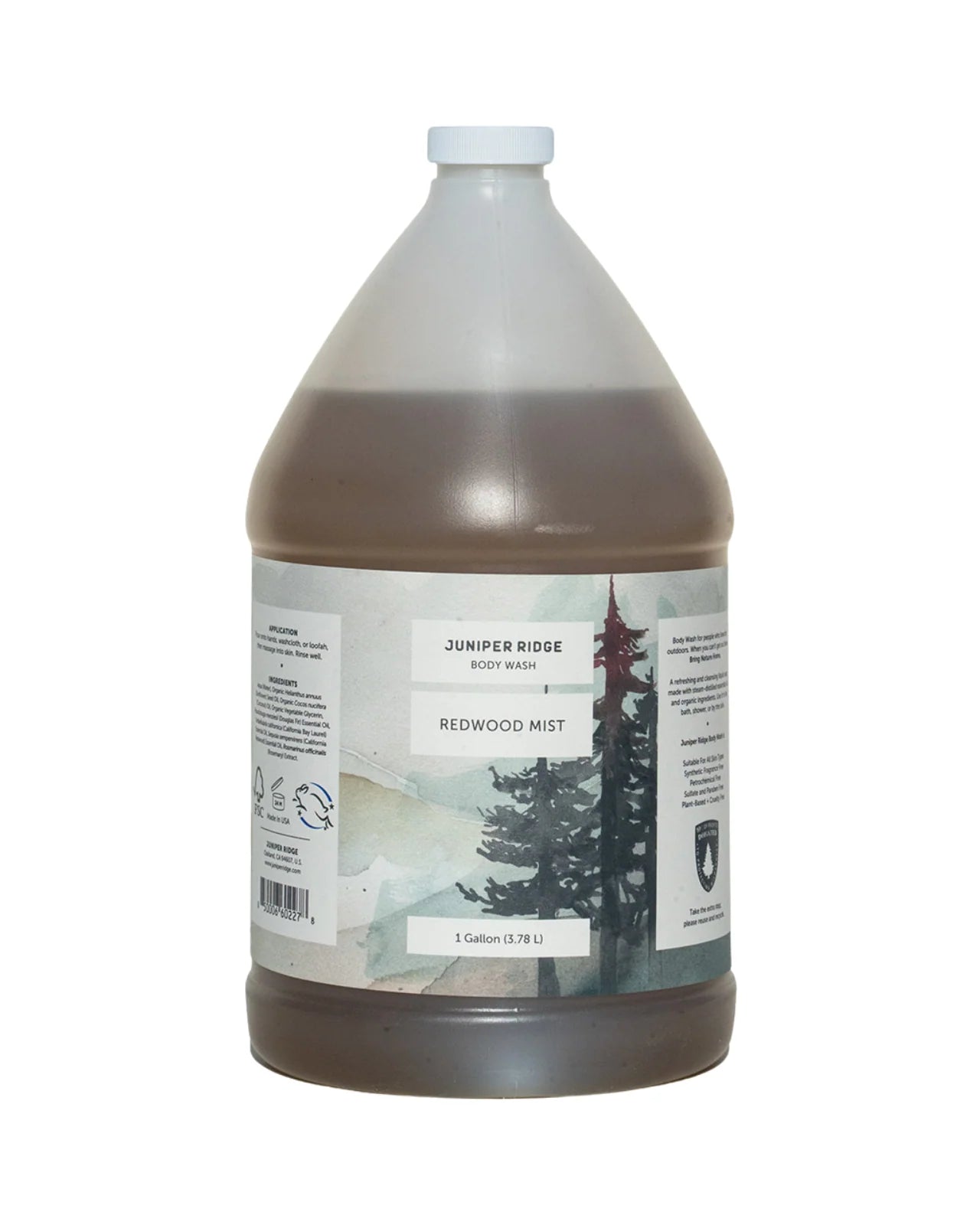 Redwood Mist Body Wash Gallon