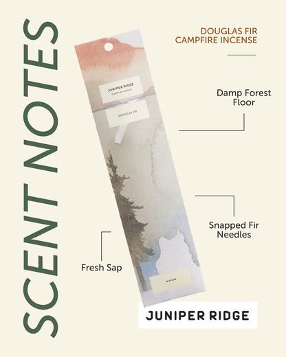 Douglas Fir Campfire Incense (20 Sticks)