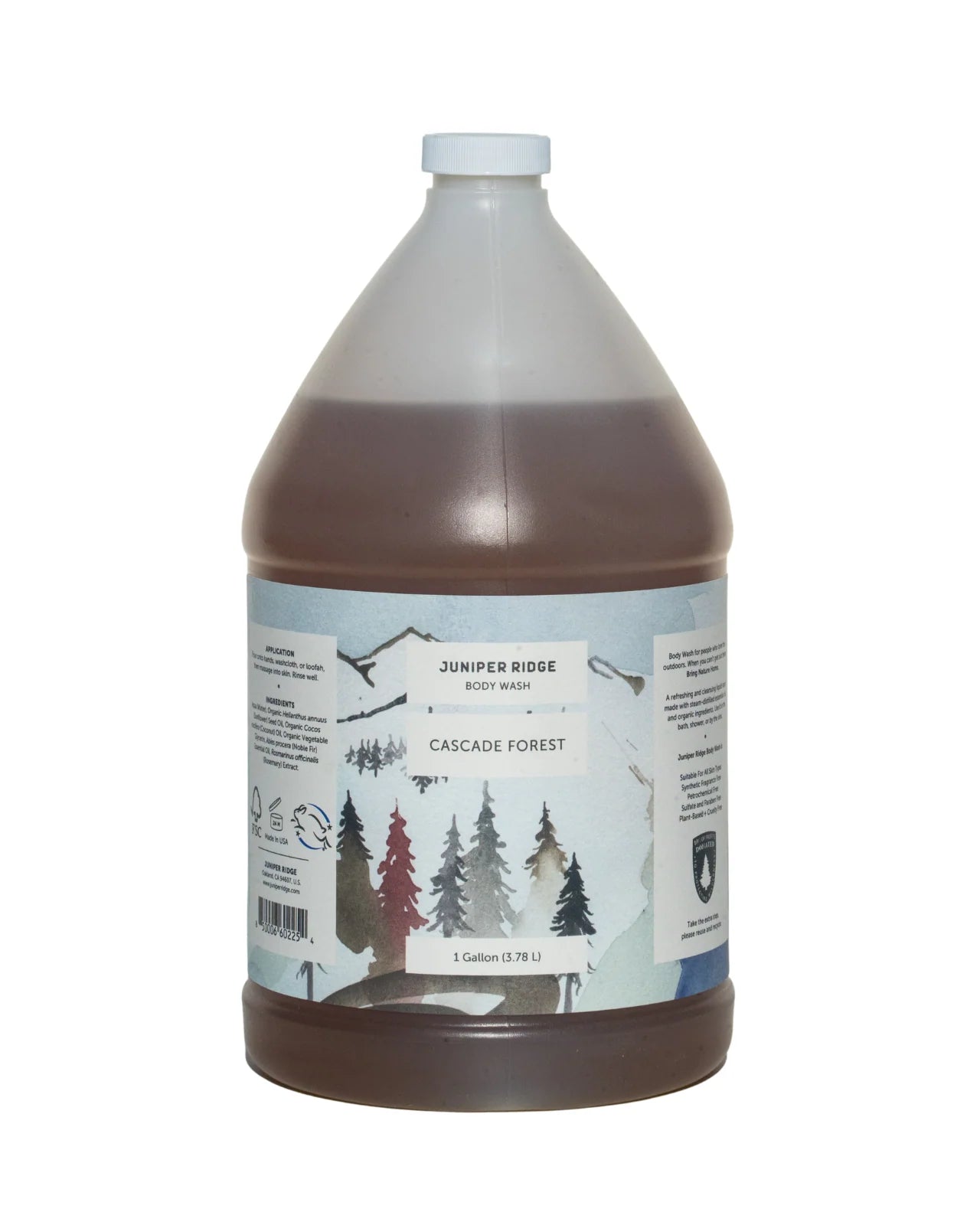 Cascade Forest Body Wash Gallon