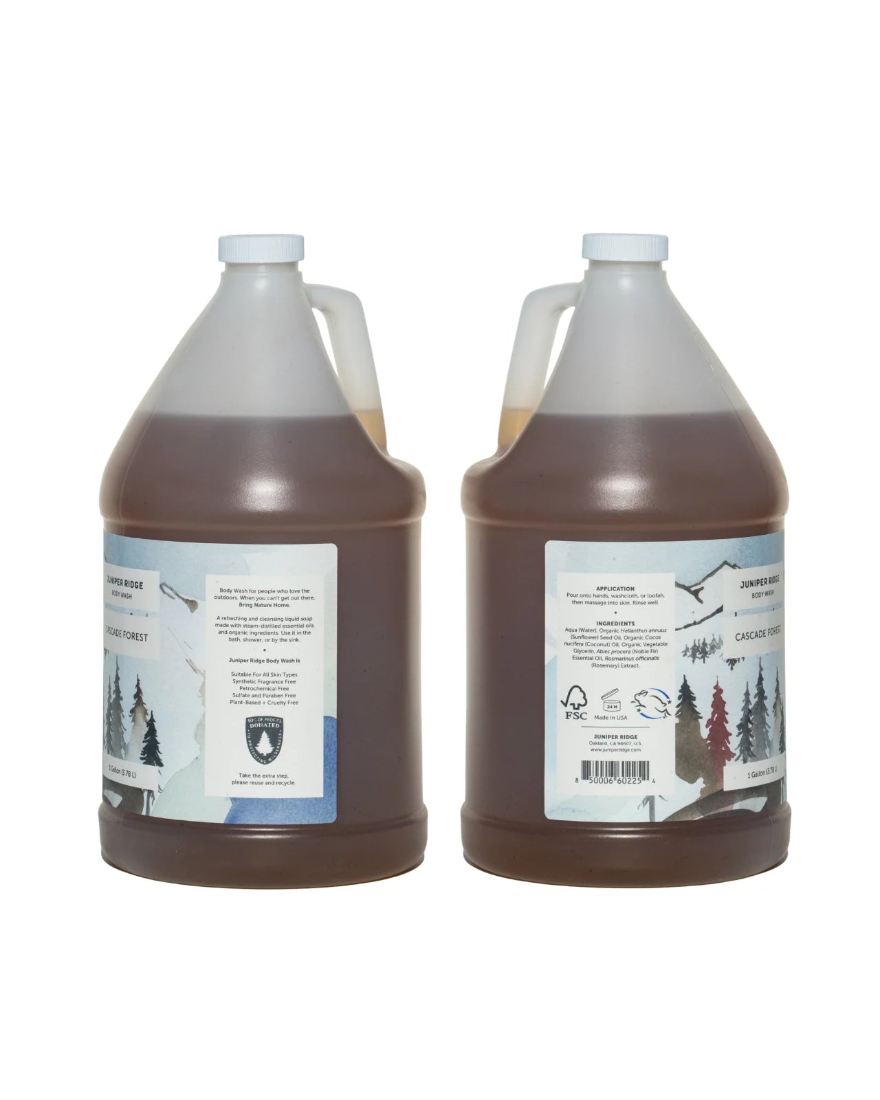 Cascade Forest Body Wash Gallon
