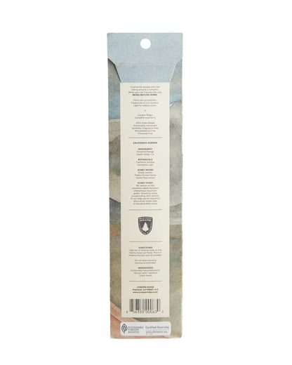 California Juniper Campfire Incense (20 Sticks)