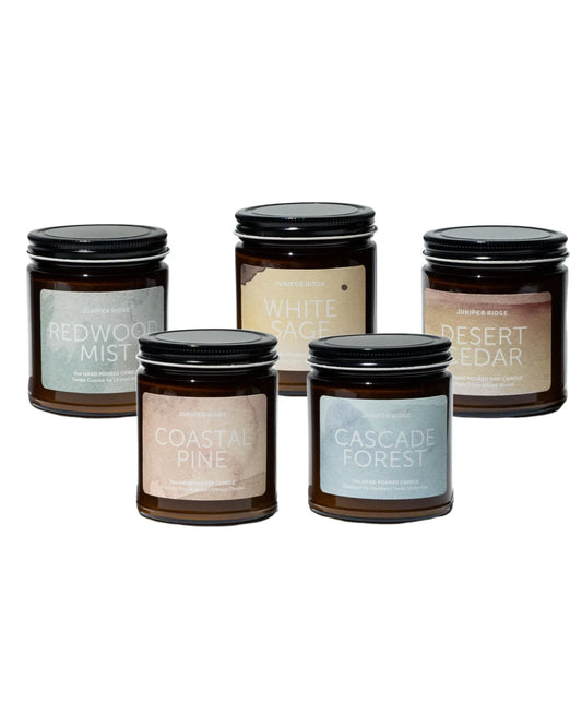 Essential Oil Candle Full Flight
